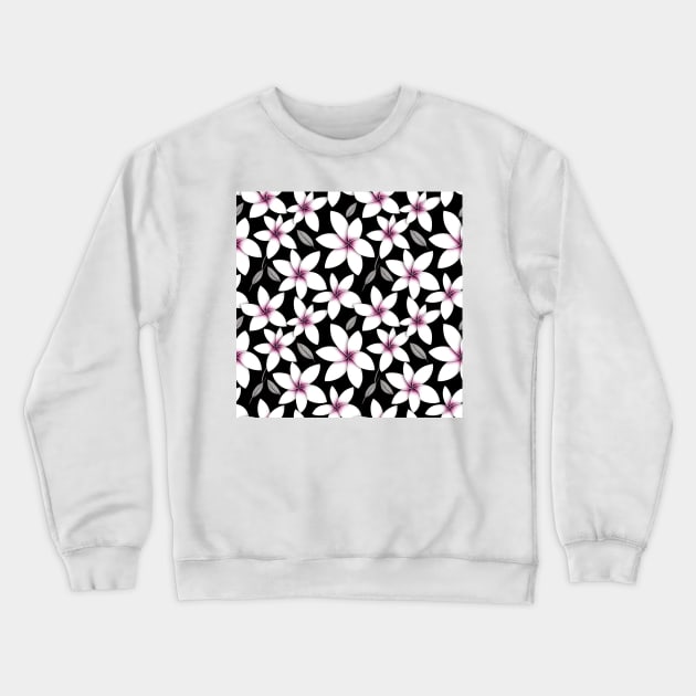 Floral Euphoria in Bloom Crewneck Sweatshirt by Sevendise